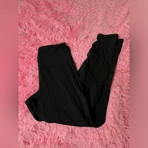 Lululemon leggings with mesh